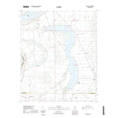 2018 Map of Glen Allan, 2018 Print