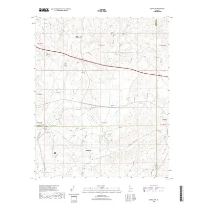 2018 Map of Glen Allen, 2018 Print
