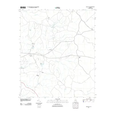 2011 Map of Glen Alta, 2011 Print