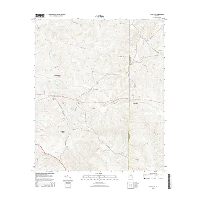 2014 Map of Glen Alta, 2014 Print