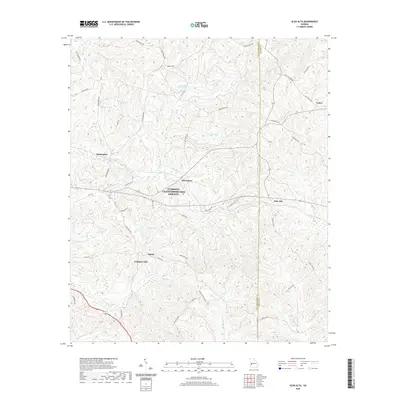 2020 Map of Glen Alta, 2020 Print