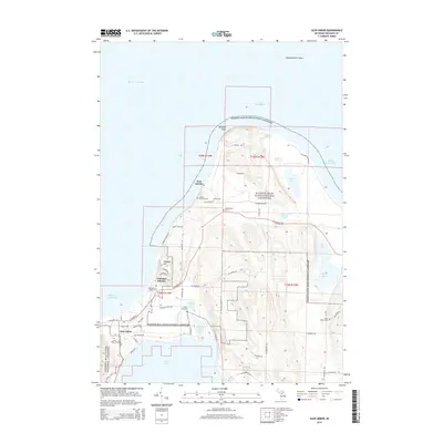 2014 Map of Glen Arbor, 2014 Print