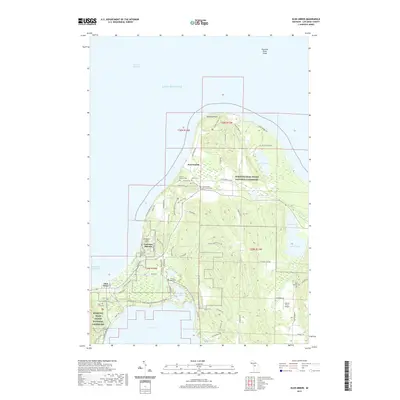 2019 Map of Glen Arbor, 2019 Print