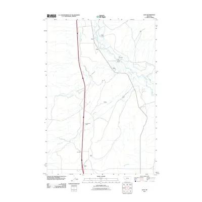 2011 Map of Glen, 2011 Print