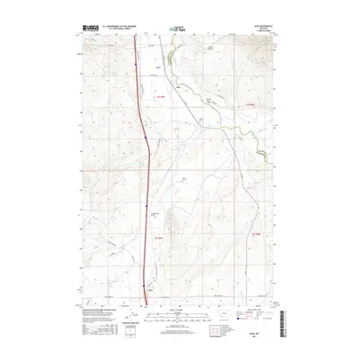2017 Map of Glen, 2017 Print
