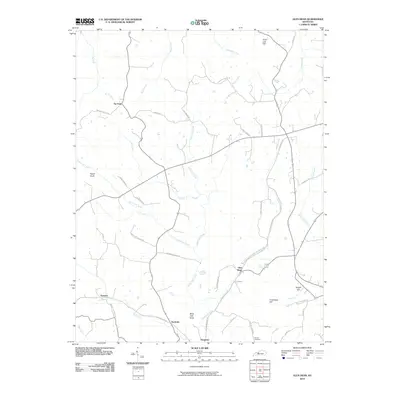 2010 Map of Glen Dean, 2010 Print