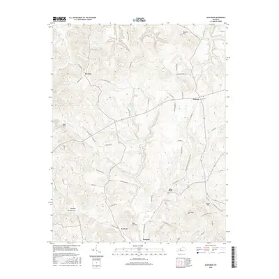 2016 Map of Glen Dean, 2016 Print