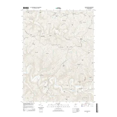 2014 Map of Glen Easton, 2014 Print