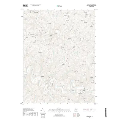 2019 Map of Glen Easton, 2019 Print