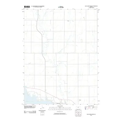 2010 Map of Glen Elder North, 2010 Print