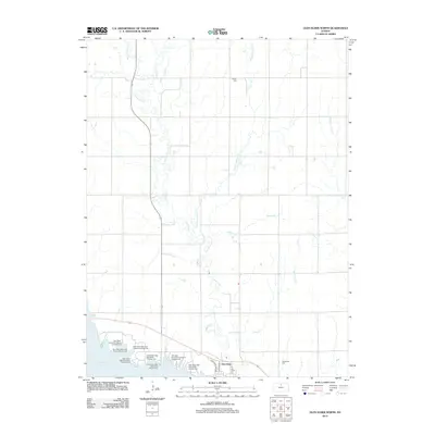 2012 Map of Glen Elder North, 2012 Print