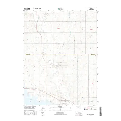 2015 Map of Glen Elder North, 2015 Print