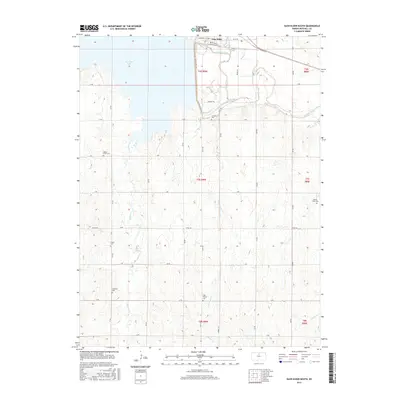 2015 Map of Glen Elder South, 2015 Print