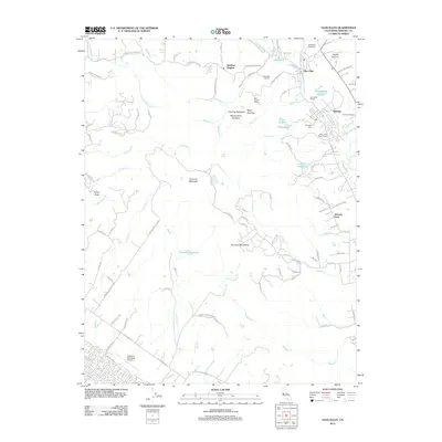 2012 Map of Glen Ellen, 2012 Print