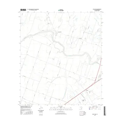 2016 Map of Glen Flora, 2016 Print