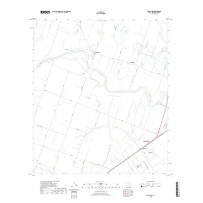 2019 Map of Glen Flora, 2019 Print