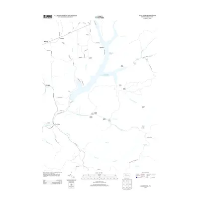 2013 Map of Glen Hazel, 2013 Print
