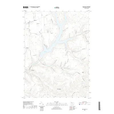 2019 Map of Glen Hazel, 2019 Print