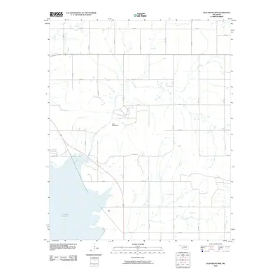 2010 Map of Glen Mountains, 2010 Print
