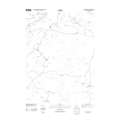 2013 Map of Glen Richey, 2013 Print
