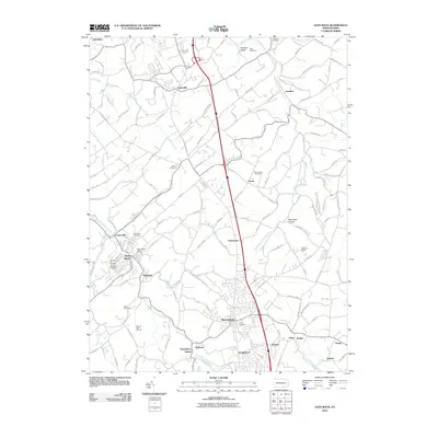 2010 Map of Glen Rock, 2010 Print