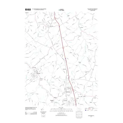 2013 Map of Glen Rock, 2013 Print