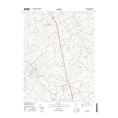 2016 Map of Glen Rock, 2016 Print