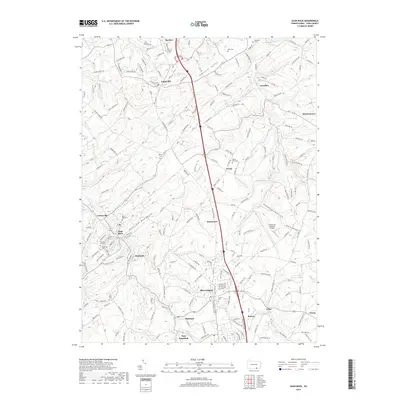 2019 Map of Glen Rock, 2019 Print