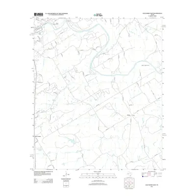 2012 Map of Glen Rose East, 2012 Print