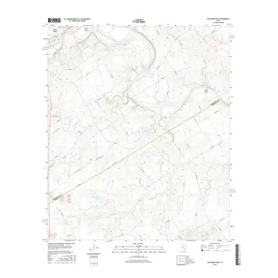 2016 Map of Glen Rose East, 2016 Print