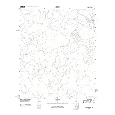 2010 Map of Glen Rose West, 2010 Print