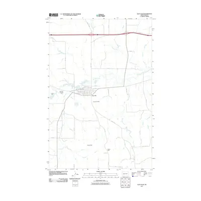 2011 Map of Glen Ullin, 2011 Print