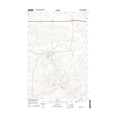 2014 Map of Glen Ullin, 2014 Print