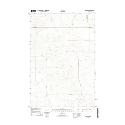 2014 Map of Glen Ullin NE, 2014 Print