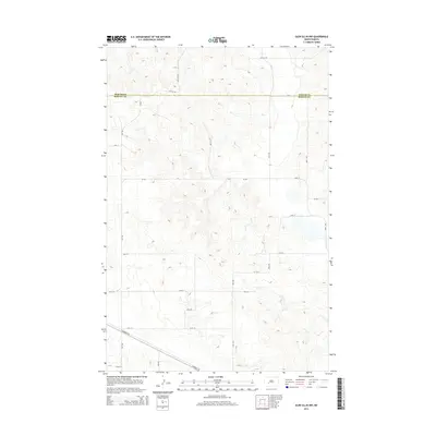 2014 Map of Glen Ullin NW, 2014 Print