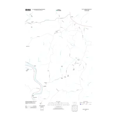 2013 Map of Glen Union, 2013 Print