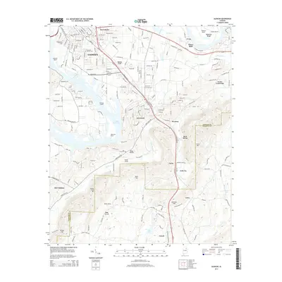 2014 Map of Glencoe, 2014 Print