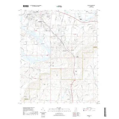 2018 Map of Glencoe, 2018 Print