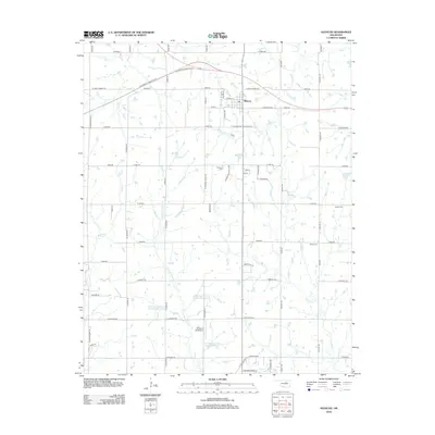 2012 Map of Glencoe, 2012 Print
