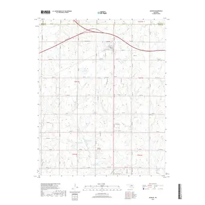 2018 Map of Glencoe, 2018 Print