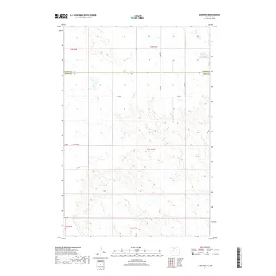 2017 Map of Glencross NE, 2017 Print