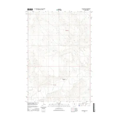 2015 Map of Glencross SE, 2015 Print