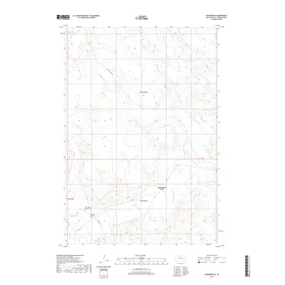 2017 Map of Glencross SE, 2017 Print