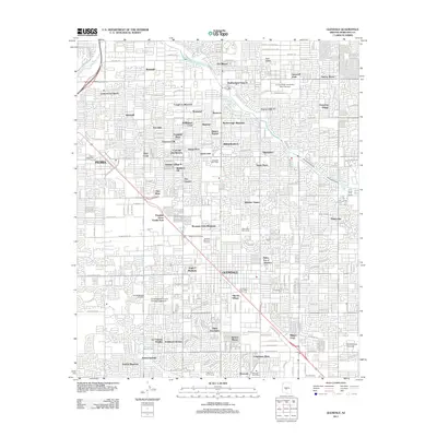 2011 Map of Glendale, 2011 Print