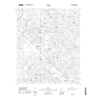 2018 Map of Glendale, 2018 Print