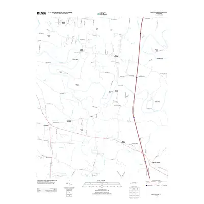 2013 Map of Glendale, 2013 Print