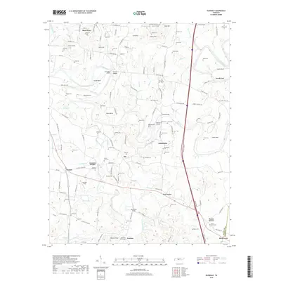 2019 Map of Glendale, 2019 Print
