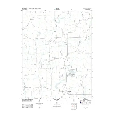 2012 Map of Glendale, 2012 Print