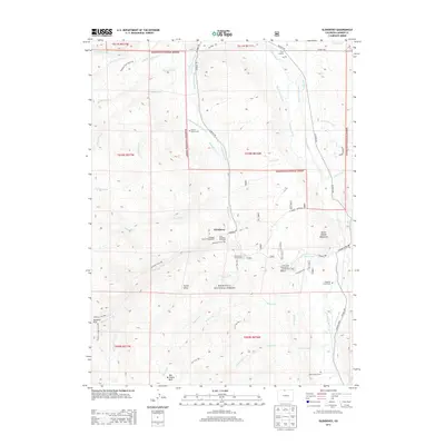 2013 Map of Glendevey, 2013 Print