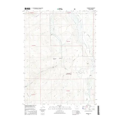 2016 Map of Glendevey, 2016 Print